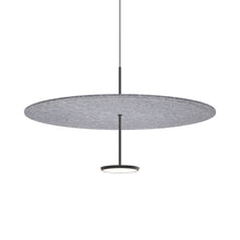 Load image into Gallery viewer, Sky Sound LED Pendant Light in Matte Black/Stone (Large).
