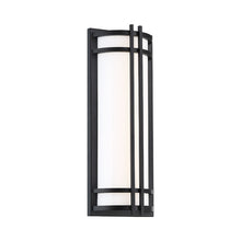 Load image into Gallery viewer, Skyscraper Outdoor LED Wall Light in Medium/Black.
