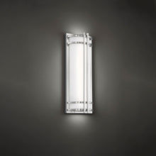 Load image into Gallery viewer, Skyscraper Outdoor LED Wall Light in Detail.
