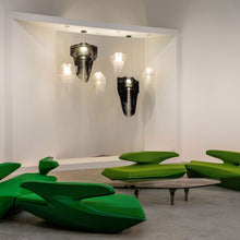 Load image into Gallery viewer, Aria LED Chandelier in exhibition.
