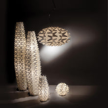 Load image into Gallery viewer, Cactus LED Floor Lamp in Detail.
