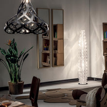 Load image into Gallery viewer, Cactus LED Floor Lamp in living room.
