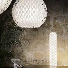 Load image into Gallery viewer, Charlotte LED Floor Lamp in exhibition.
