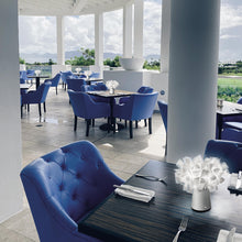 Load image into Gallery viewer, Clizia LED Battery Table Lamp in restaurant.
