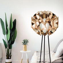 Load image into Gallery viewer, Flora LED Floor Lamp in living room.
