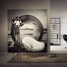 Load image into Gallery viewer, Flora LED Floor Lamp in living room.
