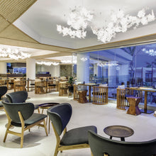 Load image into Gallery viewer, Hanami LED Ceiling / Wall Light in restaurant.
