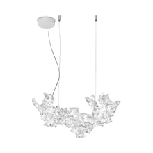 Load image into Gallery viewer, Hanami LED Linear Suspension Light in Transparent Wire Core (Small).
