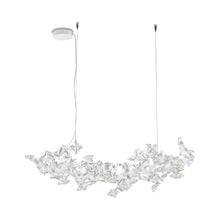 Load image into Gallery viewer, Hanami LED Linear Suspension Light in Transparent Wire Core (Large).
