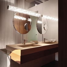 Load image into Gallery viewer, Hugo 24V Architectural LED Linear Suspension Light in bathroom.
