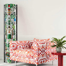 Load image into Gallery viewer, The Lighting Archives LED Floor Lamp in living room.
