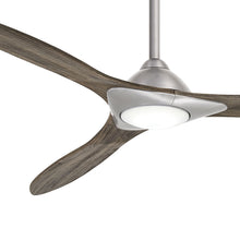 Load image into Gallery viewer, Sleek LED Ceiling Fan in Detail.
