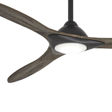 Load image into Gallery viewer, Sleek LED Ceiling Fan in Detail.
