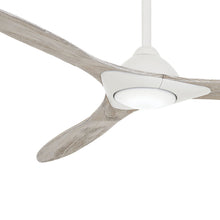 Load image into Gallery viewer, Sleek LED Ceiling Fan in Detail.
