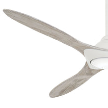Load image into Gallery viewer, Sleek LED Ceiling Fan in Detail.
