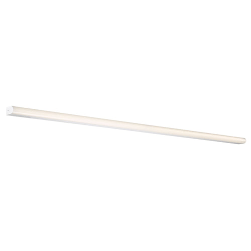 Slim Nightstick LED Bath Vanity Wall Light in Brushed Aluminum (61-Inch).
