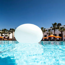 Load image into Gallery viewer, Flatball Floating Bluetooth Outdoor LED Lamp in Small.
