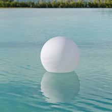 Load image into Gallery viewer, Globe Bluetooth Outdoor LED Lamp in Outside Area.
