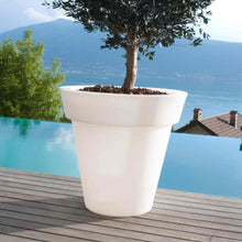 Load image into Gallery viewer, Gota Bluetooth LED Planter in Outside Area.
