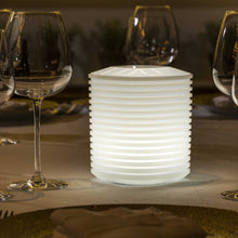 Load image into Gallery viewer, Lantern Bluetooth Outdoor LED Lamp in Detail.
