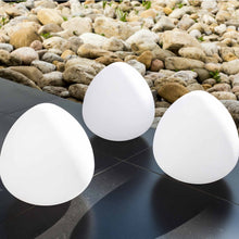 Load image into Gallery viewer, Rock Bluetooth Outdoor LED Table Lamp in Outside Area.
