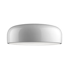 Load image into Gallery viewer, Smithfield C LED Flush Mount Ceiling Light in White.
