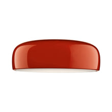 Load image into Gallery viewer, Smithfield C LED Flush Mount Ceiling Light in Red.

