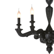 Load image into Gallery viewer, Smoke Chandelier in Detail.
