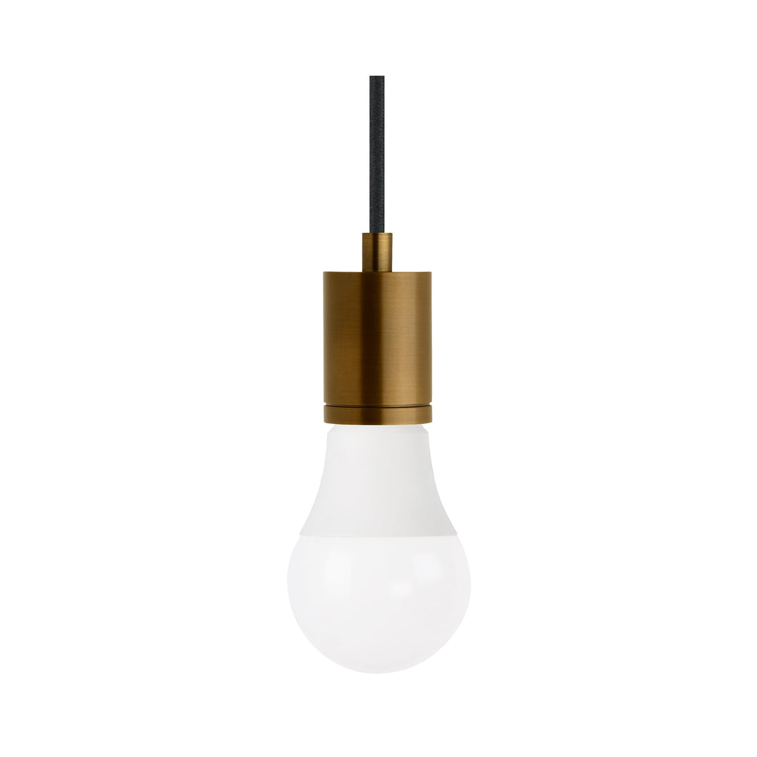 SoCo 8 Foot Pendant Light in Black Cord.