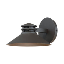 Load image into Gallery viewer, Sodor Outdoor LED Wall Light in Bronze/Small.
