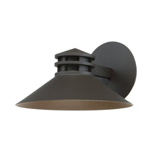 Load image into Gallery viewer, Sodor Outdoor LED Wall Light in Bronze/Large.
