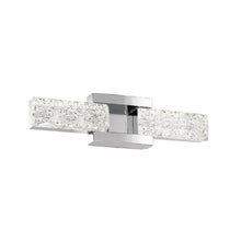 Load image into Gallery viewer, Sofia LED Bath Vanity Light in Silver.
