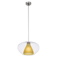 Load image into Gallery viewer, Soft Pendant Light in Chrome.
