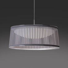 Load image into Gallery viewer, Solis LED Drum Pendant Light Detail.
