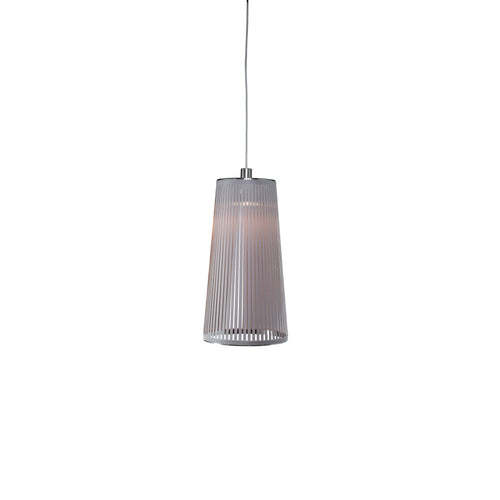 Solis LED Pendant Light in Silver.