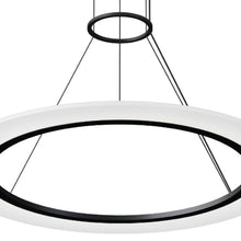 Load image into Gallery viewer, Arctic Rings™ LED Pendant Light in Detail.

