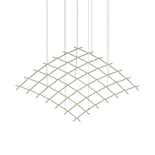 Load image into Gallery viewer, Constellation® Aquarius Major LED Pendant Light in White/Satin Brass.

