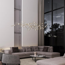 Load image into Gallery viewer, Constellation® Ursa Major LED Pendant Light in living room.
