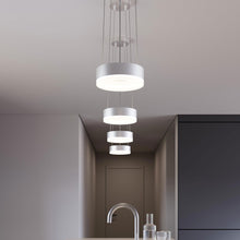 Load image into Gallery viewer, Corona Ring Mini LED Pendant Light in Kitchen.

