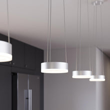 Load image into Gallery viewer, Corona Ring Mini LED Pendant Light in Kitchen.
