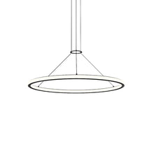 Load image into Gallery viewer, Luna™ LED Pendant Light in Satin Black (36-Inch).
