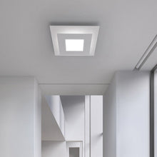 Load image into Gallery viewer, Offset™ Square LED Flush Mount Ceiling Light in Detail.

