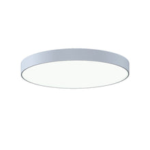 Load image into Gallery viewer, Pi LED Flush Mount Ceiling Light in Satin White (24-Inch).
