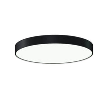 Load image into Gallery viewer, Pi LED Flush Mount Ceiling Light in Satin Black (24-Inch).
