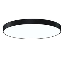 Load image into Gallery viewer, Pi LED Flush Mount Ceiling Light in Satin Black (30-Inch).

