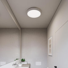 Load image into Gallery viewer, Pi LED Flush Mount Ceiling Light in bath room.
