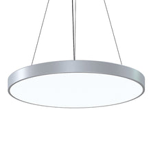Load image into Gallery viewer, Pi LED Pendant Light in Bright Satin Aluminum (29.5-Inch).
