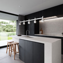 Load image into Gallery viewer, Systema Staccato™ LED Multi Light Pendant Light in dining room.
