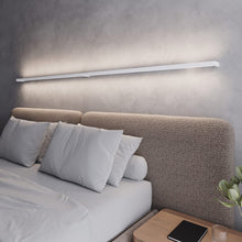 Load image into Gallery viewer, Thin-Line™ LED Wall Light in bedroom.
