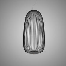 Load image into Gallery viewer, Spokes 1 LED Pendant Light in Graphite.
